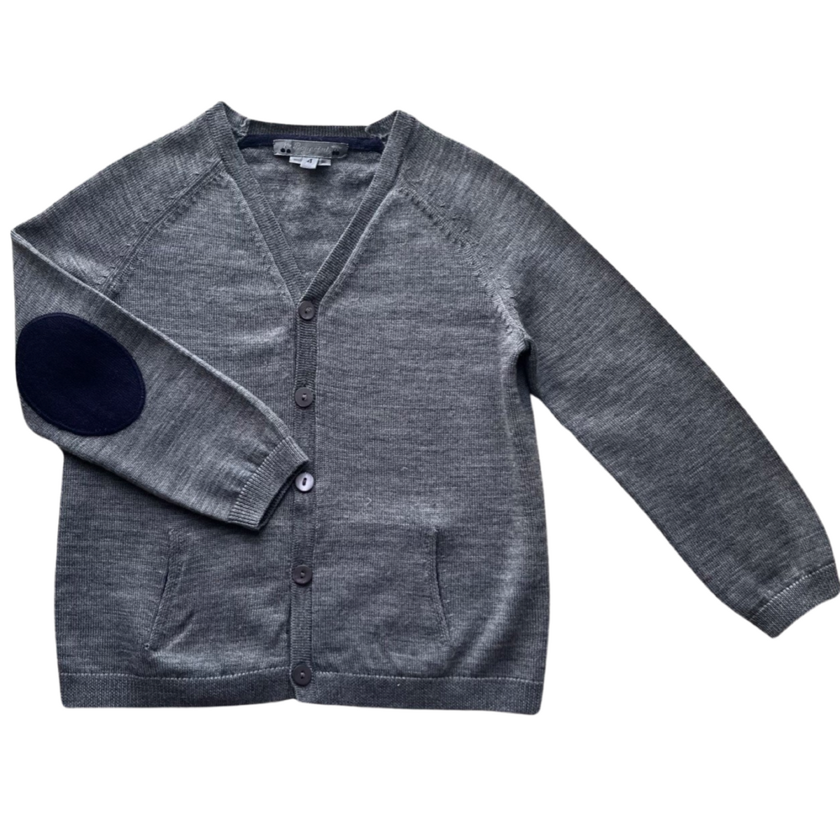 Boys hotsell grey cardigan