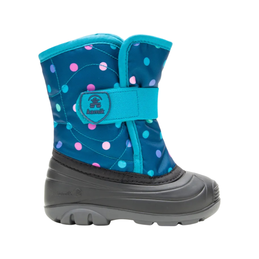 Kamik The Snow Bug 4 Winter Boot Teal Little White Sneakers