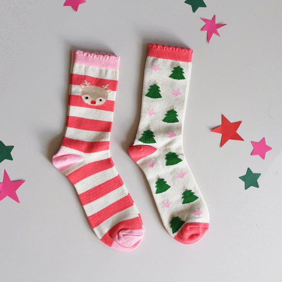 Rockahula Jolly Christmas 2 Pack Socks