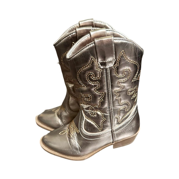 Tucker + Tate Gold Cowgirl Boots