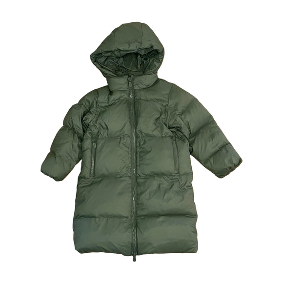 Zara Green Down Long Jacket