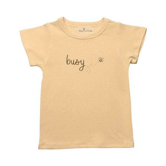 Tiny Victories Busy Bee Tee