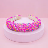 Padded Sprinkles Headband