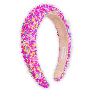 Padded Sprinkles Headband