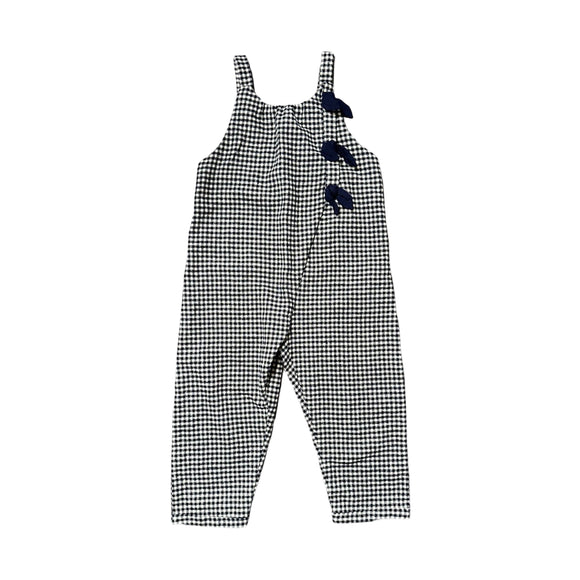 Zara Gingham Overalls