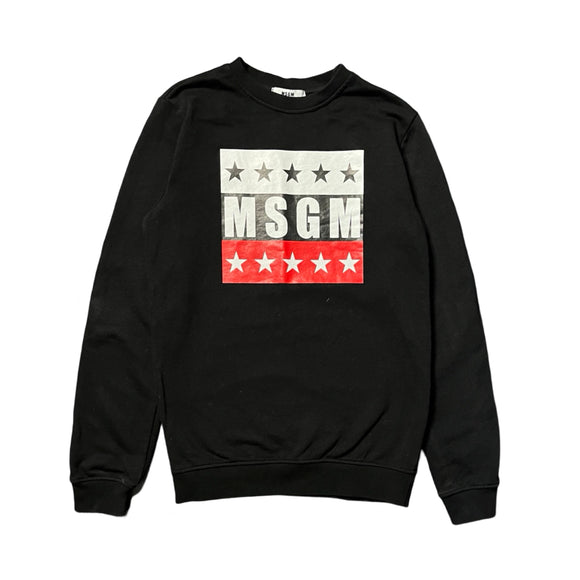 MSGM Black Sweatshirt