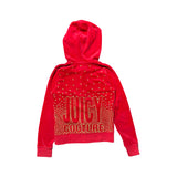 Juicy Couture Red Velour Tracksuit