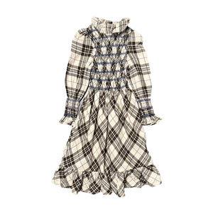 Bebe Organic Plaid Flannel Dress