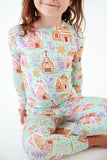 Dreamiere Gingerbread House Kids Bamboo Pajamas