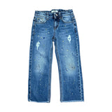 MSGM Paint Splatter Jeans