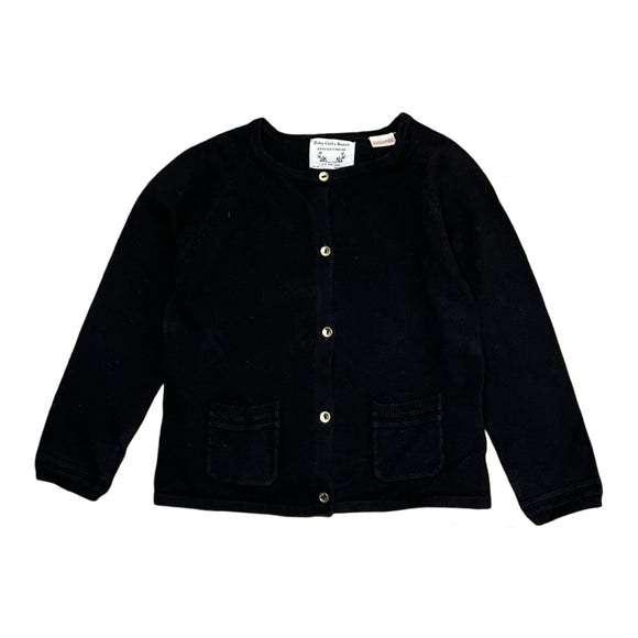 Zara Black Cotton Cardigan