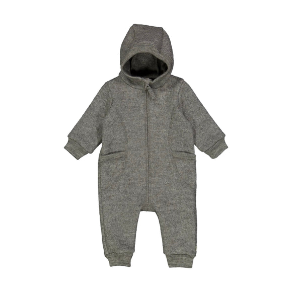 Müsli Boiled Wool Suit - Lt. Grey Melange