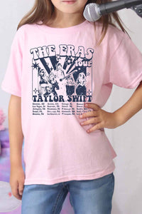 Taylor Swift Tour Kids Graphic Tee - Pink