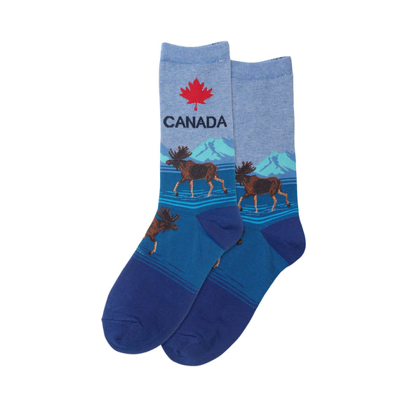 Hotsox Men's Canada Moose Socks