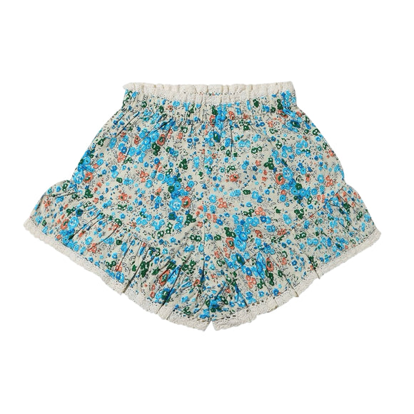 Vignette Liv Shorts - Blue Floral