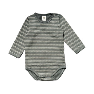 Müsli Balance Green Cozy Me Striped Onesie