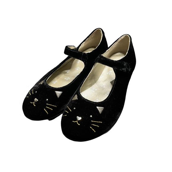 Bonpoint Velvet Cat Shoes