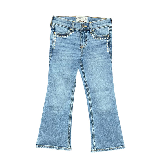 Abercrombie Low Rise Boot Cut Jean - Short