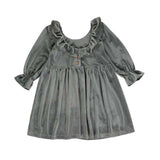 Vignette Milly Velvet Dress - Grey