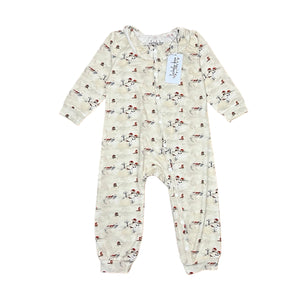 Tickety-Boo Foxes and Cottages Frilled Romper