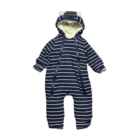 Gap Fleece Lined Striped One-Piece