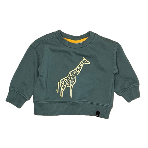 Deux Par Deux Giraffe Sweatshirt