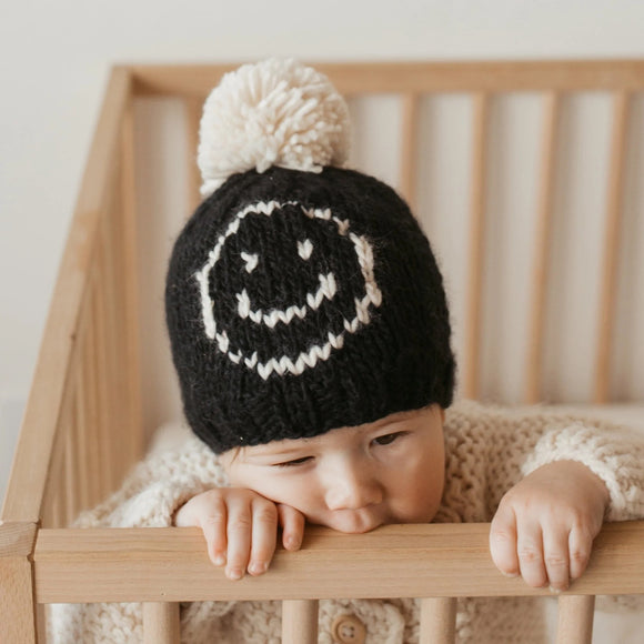 Huggalugs Happy Face Beanie Hat