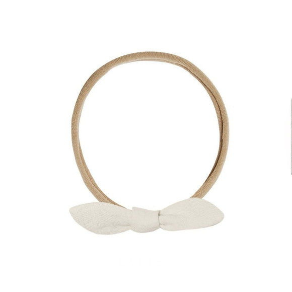 Quincy Mae Little Knot Headband || Natural