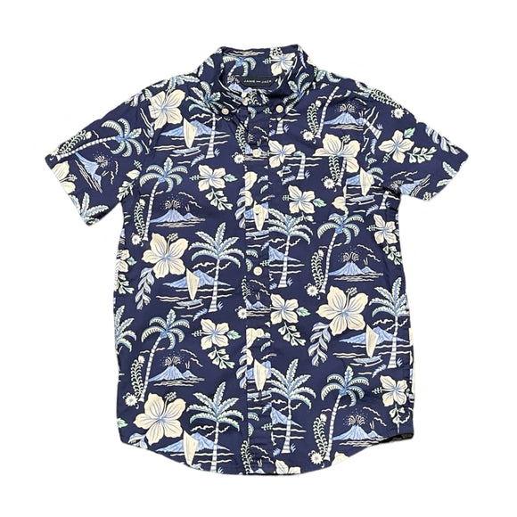 Janie and Jack Tropical Print Shirt