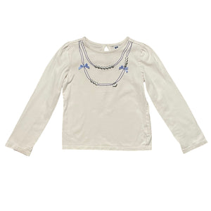 Janie and Jack Embellished Long Sleeve Top