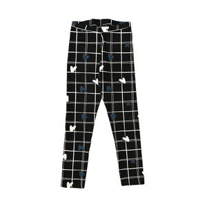 Zara Grid Heart Leggings