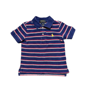 Polo Ralph Lauren Striped Cotton Mesh Polo Shirt