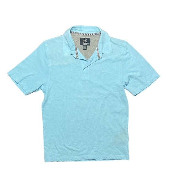 Volcom Wowzer Polo Shirt - Light Blue