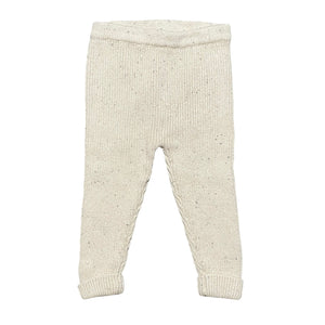 Firsts by Petit Lem Oatmeal Knit Pant