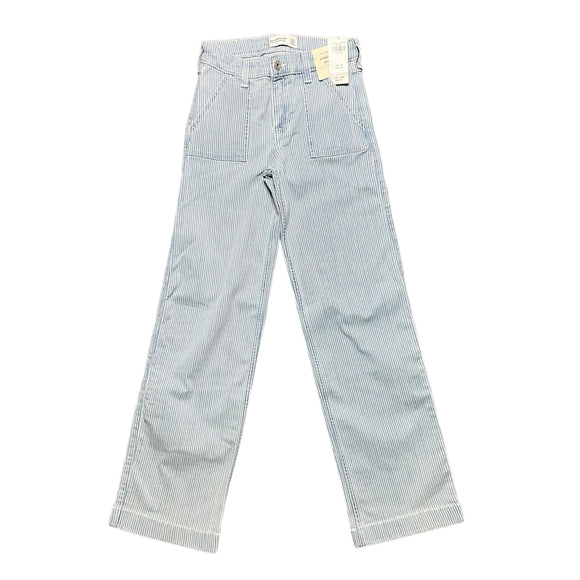 Abercrombie High Rise Wide Leg Jeans