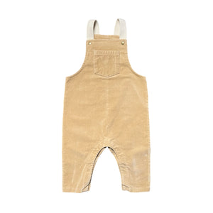 Greige Corduroy Overalls