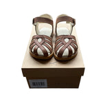 Jamie Kay Tan Leather Sandal