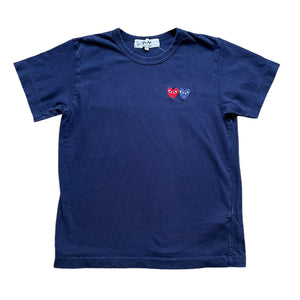 Comme des Garçons Play Navy T-Shirt