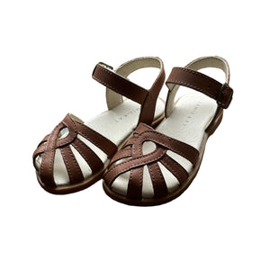 Jamie Kay Tan Leather Sandal