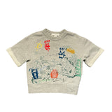 Burberry Short Sleeve French Terry Sweatshirt