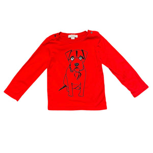 Burberry Red Dog Shirt