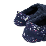 Girl's Blue Comfy Foldable Slippers