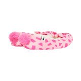 Girl's Pink Giraffe Slippers