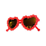 Valentine's Kids Daisy Heart Sunglasses