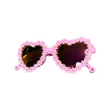 Valentine's Kids Daisy Heart Sunglasses