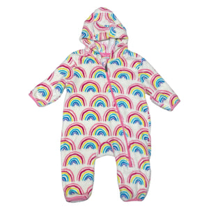 Hatley Rainbows Baby Fleece Suit