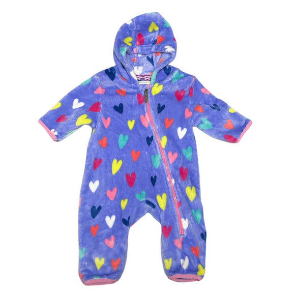 Hatley Hearts Baby Fleece Suit