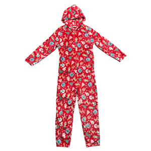 Candy Pink Santa Holiday Onesie