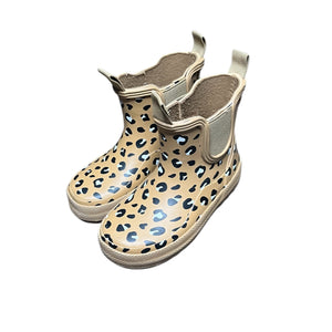 Zara Leopard Rain Boots