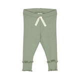 Müsli -Poetry Green Ruffle Leggings